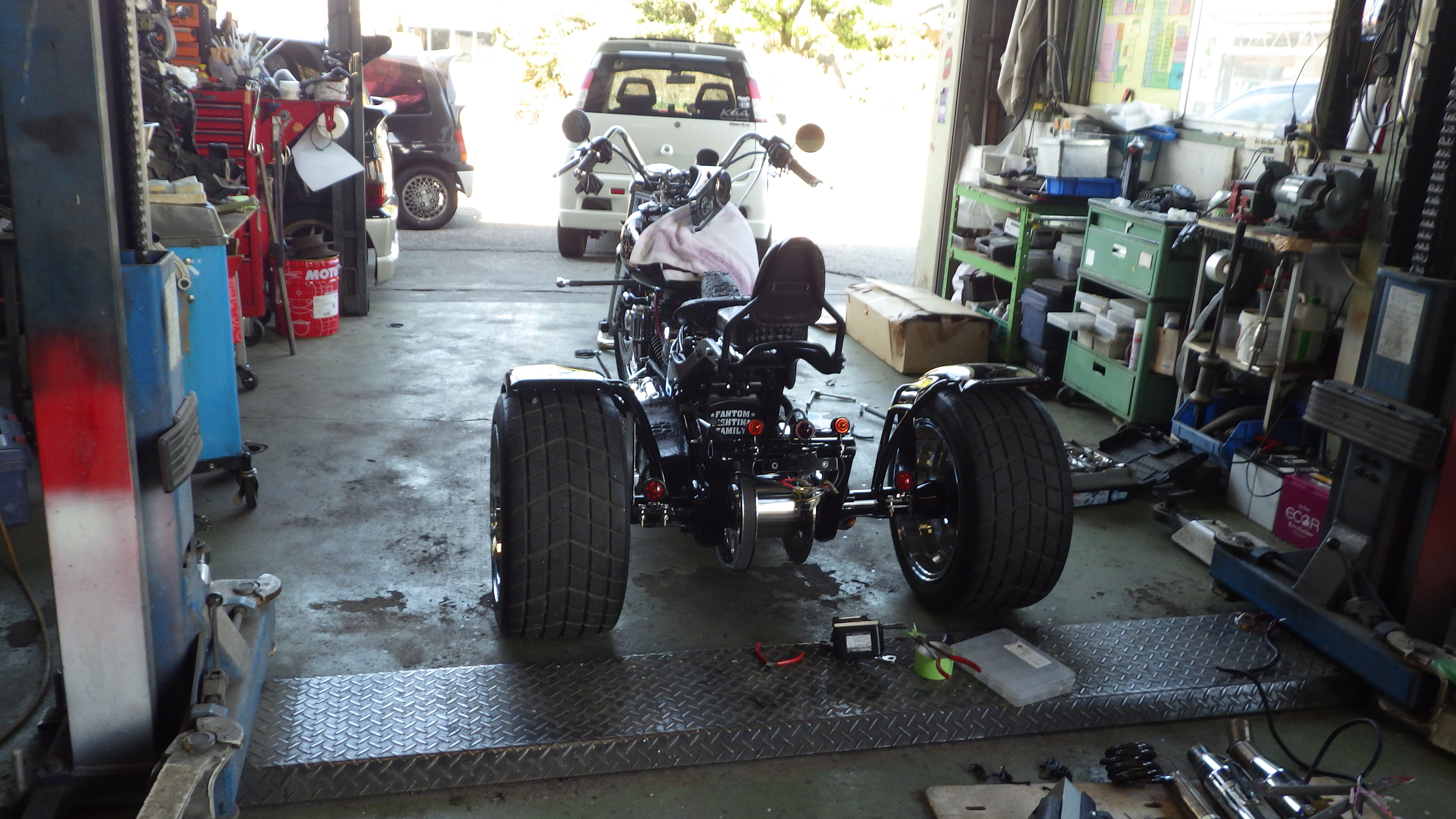 バイクの整備・修理も対応可能